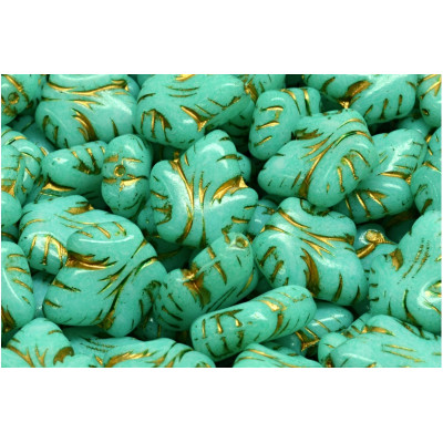 Hroznový list č.3760 (16x14mm)