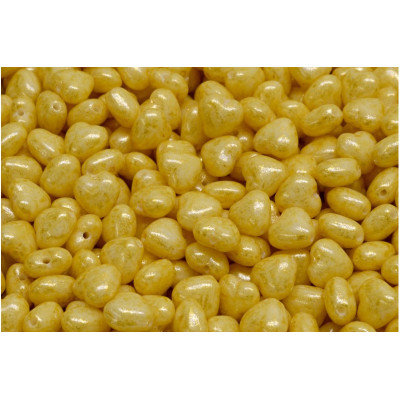 Korálky srdíčka č.4674 (6x6mm)