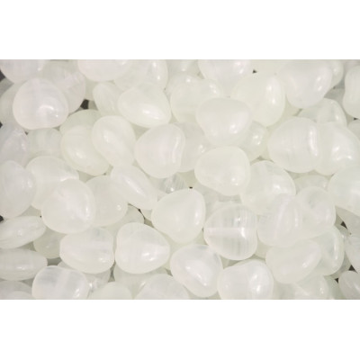 Korálky srdíčka č.3595 (8x8mm)