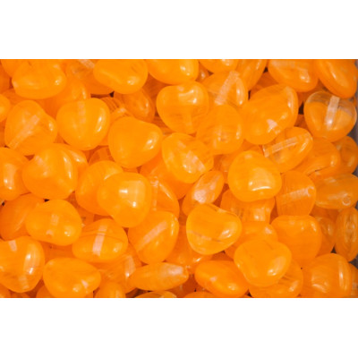 Korálky srdíčka č.3597 (8x8mm)