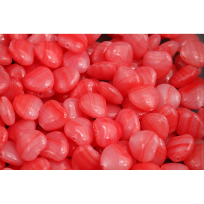 Korálky srdíčka č.3599 (8x8mm)