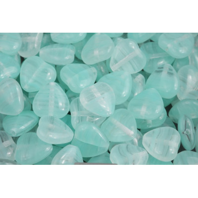 Korálky srdíčka č.3604 (9x9mm)