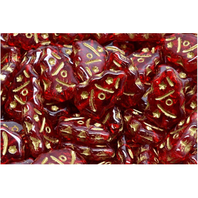 Korálky Vánoční stromeček 2245 (17x12 mm)