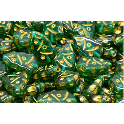 Korálky Vánoční stromeček 2258 (17x12 mm)