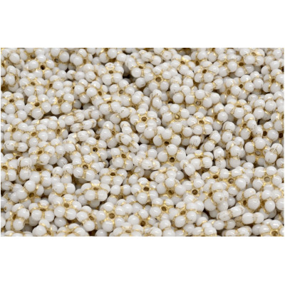 Korálky kytičky č.826 (5mm)