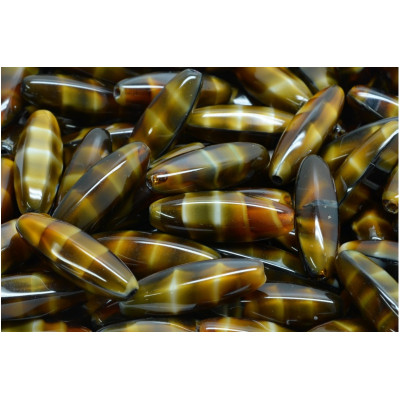 Korálky oliva č.1945 (19x7mm)