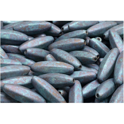 Korálky oliva č.1949 (19x7mm)