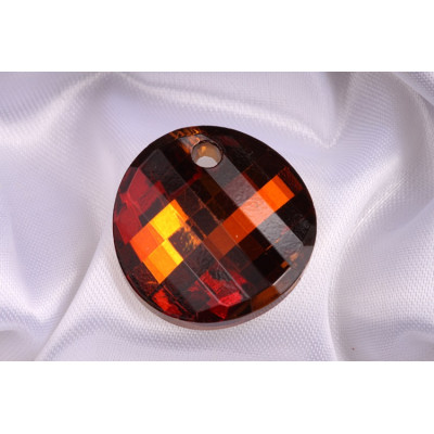 Přívěsek sklo č.8 (28mm)