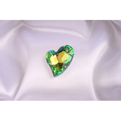 Přívěsek sklo č.100 (17x14mm)