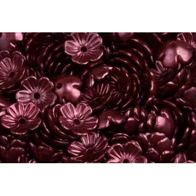 Plastové korálky č.519