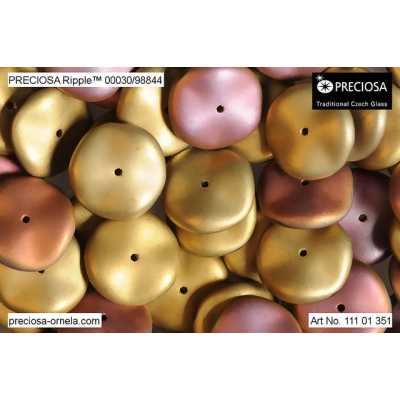 PRECIOSA Ripple™ č. 2 (12x4 mm) - 1 ks