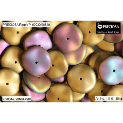 PRECIOSA Ripple™ č. 7 (12x4 mm) - 1 ks