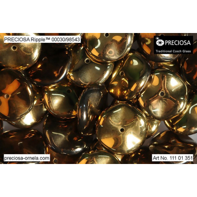 PRECIOSA Ripple™ č. 19 (12x4 mm) - 1 ks