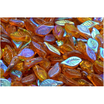 Korálky lístek č.3380 (6x12mm)