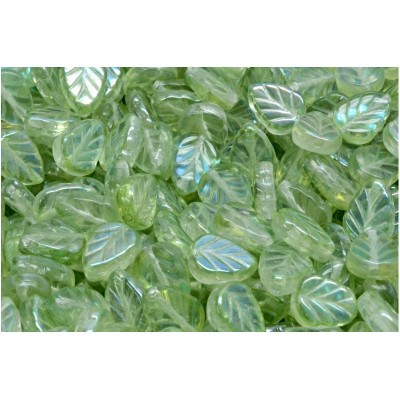 Korálky lístek č.3381 (10x8mm)