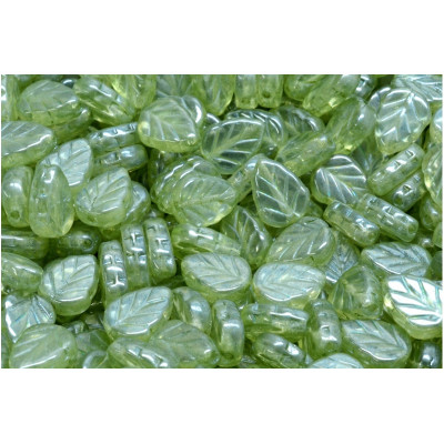 Korálky lístek č.3385 (10x8mm)