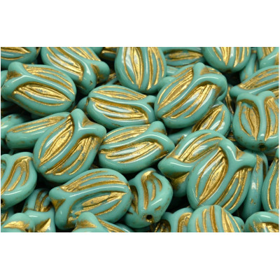 Korálky Tulip Bell (16x11 mm)  č.5162