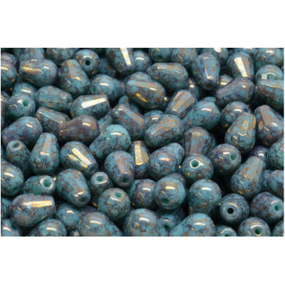 Broušené kapky č. 81 (8x6mm)