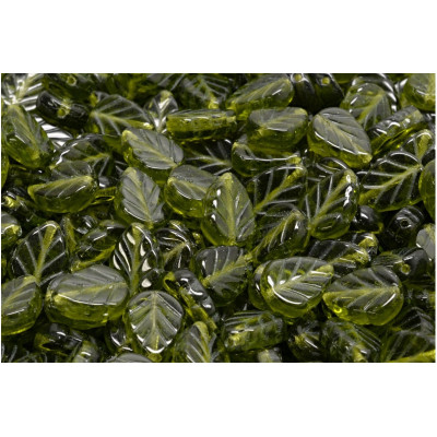 Korálky lístek č.5287 (10x8mm)