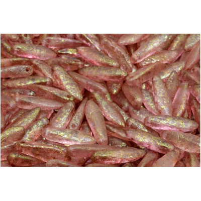 Korálky jazýčky č. 2583 (16x5 mm)