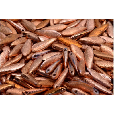 Korálky jazýčky č. 2584 (16x5 mm)