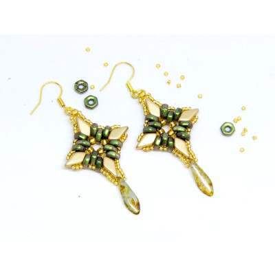 Náušnice Argyro č. 1247 - stavebnice