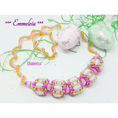 Náhrdelník Emmeleia č.1240 - stavebnice