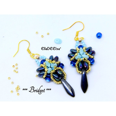 Náušnice Bridget č. 1200 - stavebnice