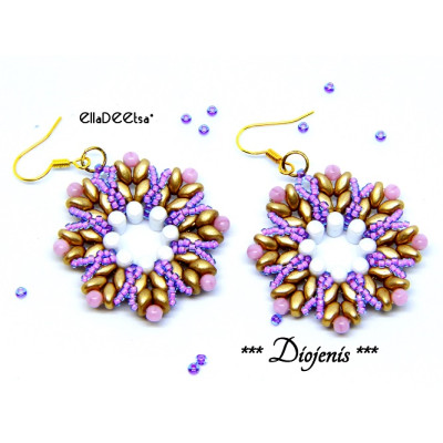 Náušnice Diojenis č. 1184 - stavebnice