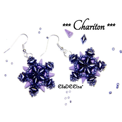 Náušnice Chariton č. 1137 - stavebnice