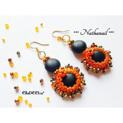 Náušnice Nathanail č. 1120 - stavebnice