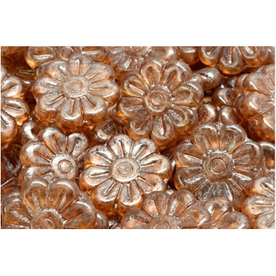 Korálky květ kopretiny 4733 (18x18 mm)