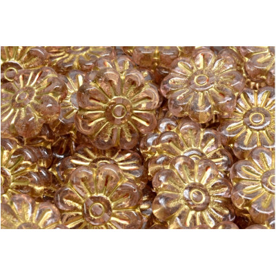 Korálky květ kopretiny 4734 (18x18 mm)