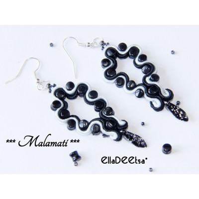 Náušnice Malamati č. 968 - stavebnice