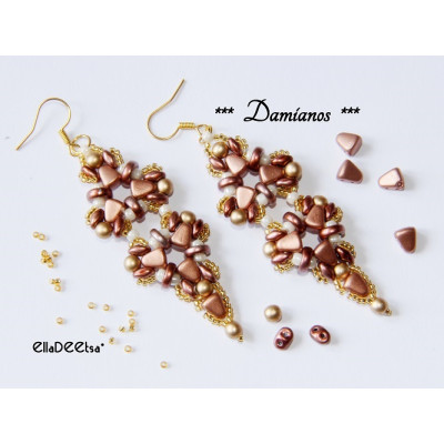 Náušnice Damianos č. 914 - stavebnice