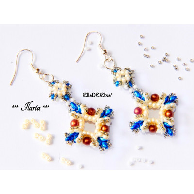 Náušnice Ilaria č. 913 - stavebnice