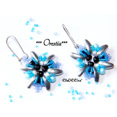 Náušnice Orestia č. 889 - stavebnice