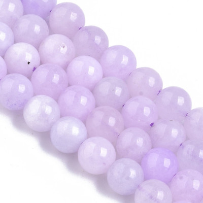 Křemen v barvě šeříkového nefritu č.335 (8mm)