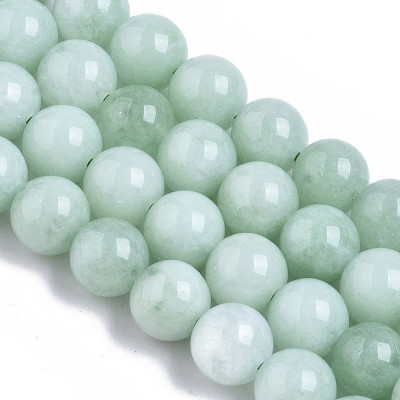 Křemen imitace myanmarského nefritu č.336 (8mm)