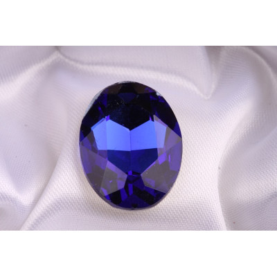 Skleněný šaton 20x30mm - č.256