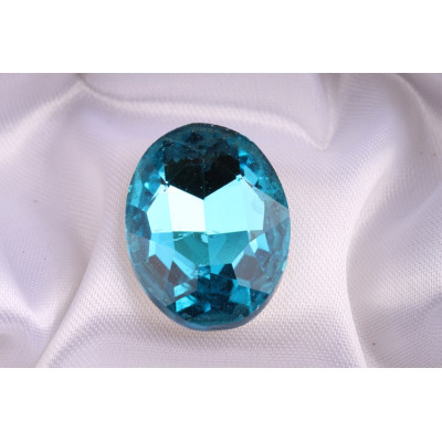 Skleněný šaton 20x30mm - č.258