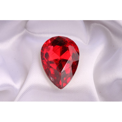 Skleněný šaton 20x30mm - č.286