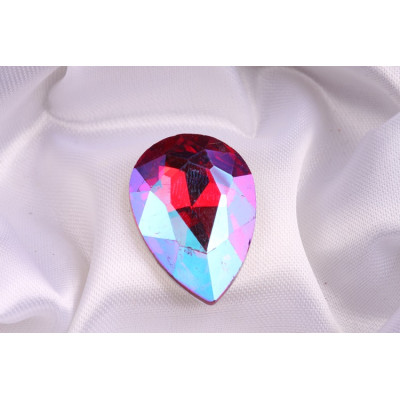 Skleněný šaton 20x30mm - č.300