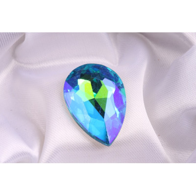 Skleněný šaton 20x30mm - č.302