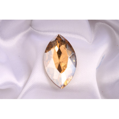 Skleněný šaton 17x30mm - č.313