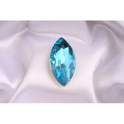 Skleněný šaton 13x26mm - č.321