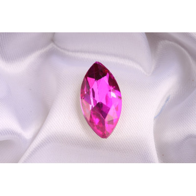 Skleněný šaton 13x26mm - č.318