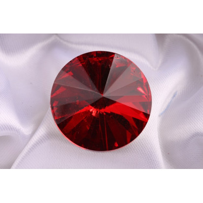 Skleněný šaton rivoli 30mm - č.329