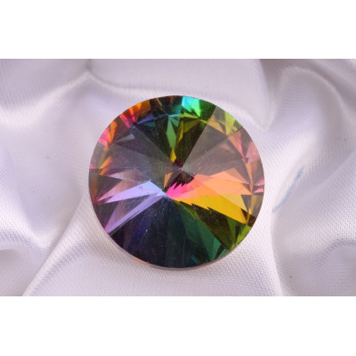 Skleněný šaton rivoli 30mm - č.332