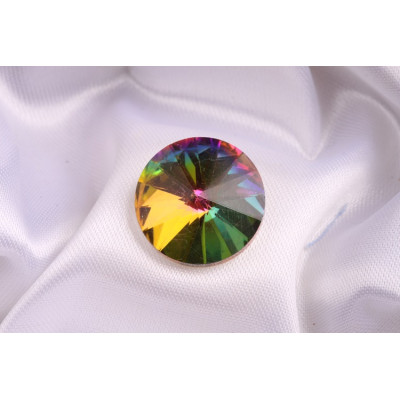 Skleněný šaton rivoli 20mm - č.245